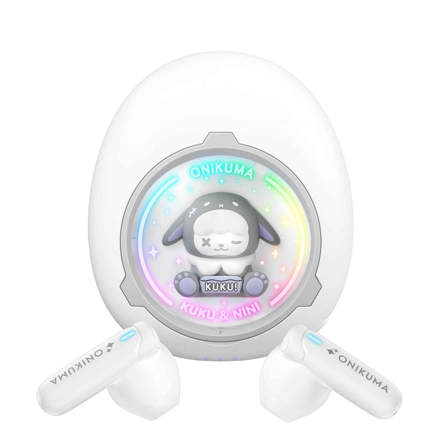 ONIKUMA T302 interchangeable Doll Space Capsule Wireless Bluetooth TWS Earbuds