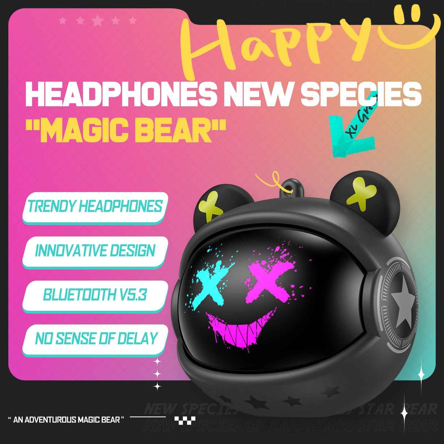 ONIKUMA *Magic Bear* T20 Bluetooth TWS Wireless Earbuds