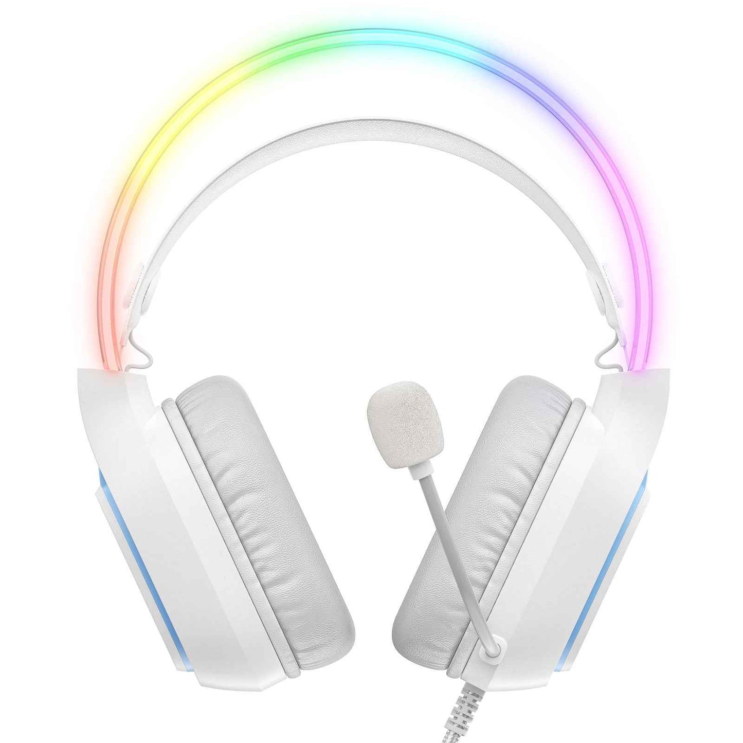 ONIKUMA X22 USB + 3.5mm Cool RGB Dynamic Light Wired Gaming Headset with Mic, Cable 1.8m