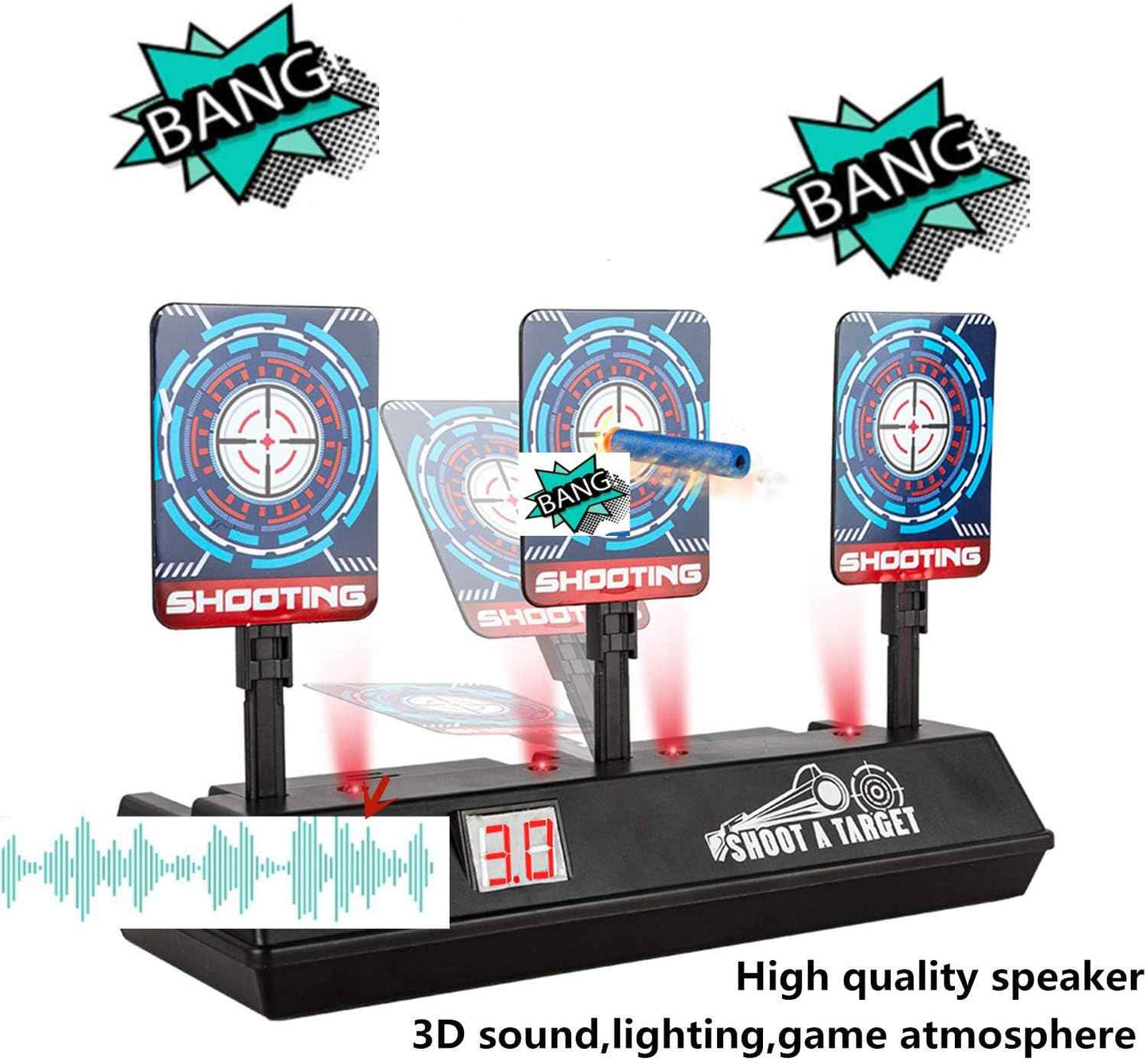 Target for soft bullet Guns N-Strike Elite/Mega/Rival Series, Auto-Reset