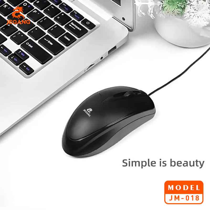 JM-018 Wired Optical Lightweight Mouse for Businesses/Offices