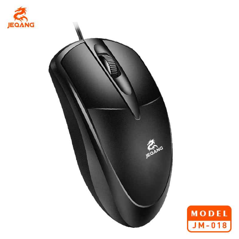 JM-018 Wired Optical Lightweight Mouse for Businesses/Offices