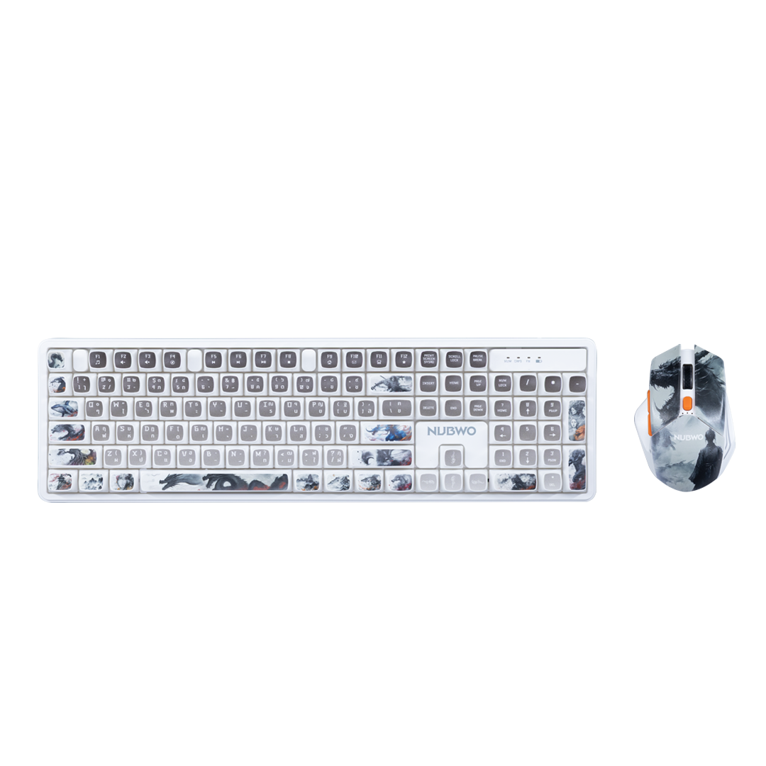 Wired Gaming RGB Keyboard Mouse Combo + Mousepad- 5 Unique Printed Designs - TechnRest