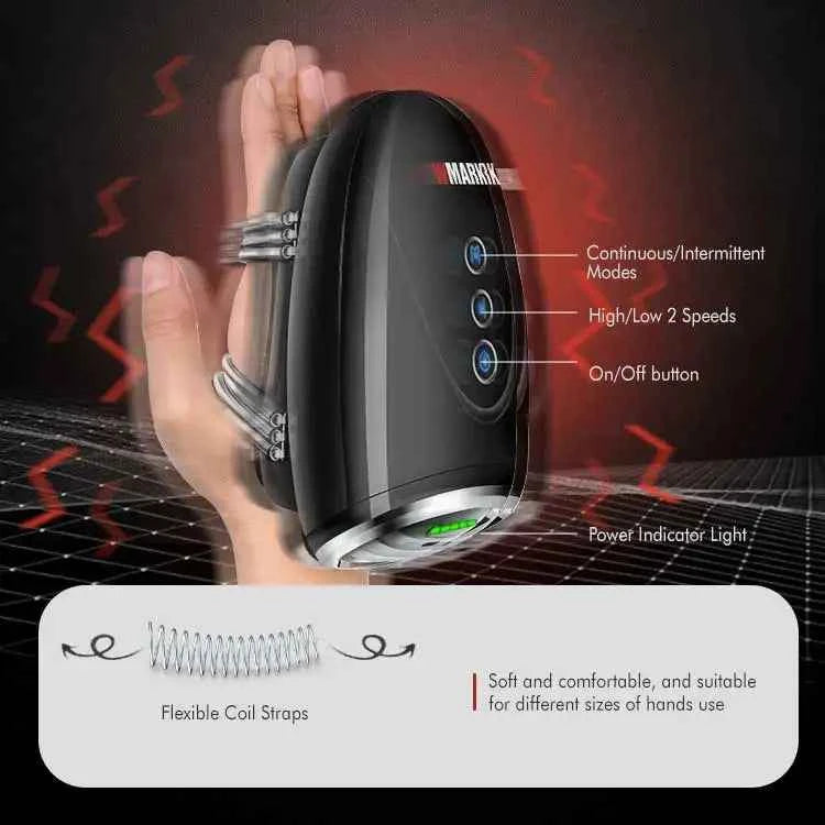 WMARK NG-SM001 Barber Massager Handheld, Cordless Handheld Massager Barber Use, 2600MAH