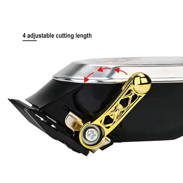 WMARK NG-130 Salon Series Professional Wireless Charging Digital Display Cordless Hair Clipper