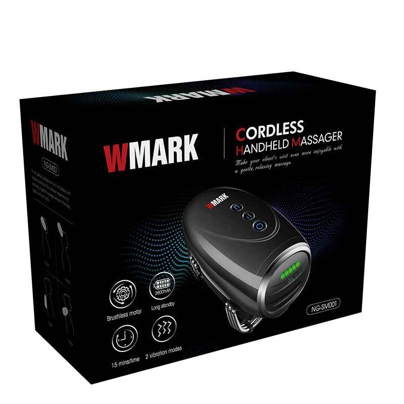 WMARK NG-SM001 Barber Massager Handheld, Cordless Handheld Massager Barber Use, 2600MAH