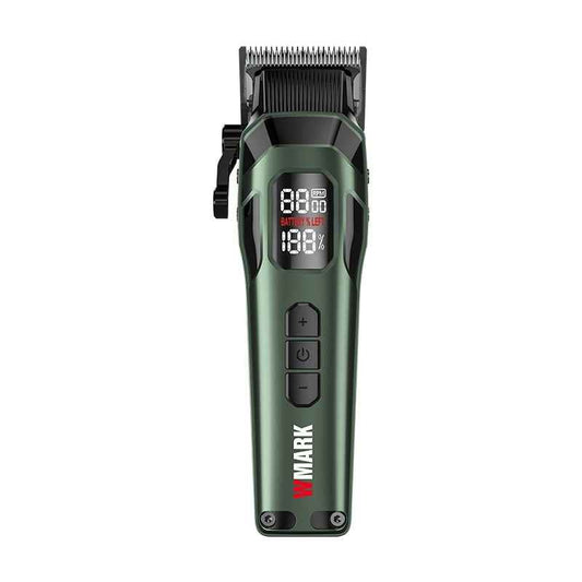 WMARK NG-8080 Rechargeable Hair Clipper Electric 9000RPM - Stainless Steel Blade, 5 Speeds