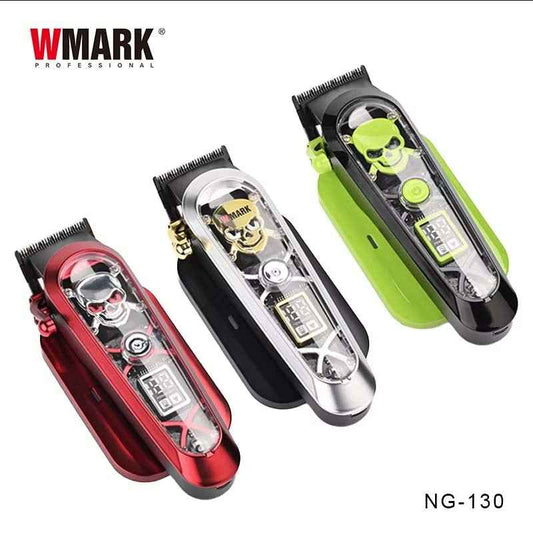 WMARK NG-130 Salon Series Professional Wireless Charging Digital Display Cordless Hair Clipper