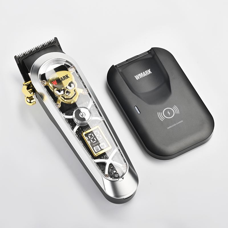 WMARK NG-130 Salon Series Professional Wireless Charging Digital Display Cordless Hair Clipper
