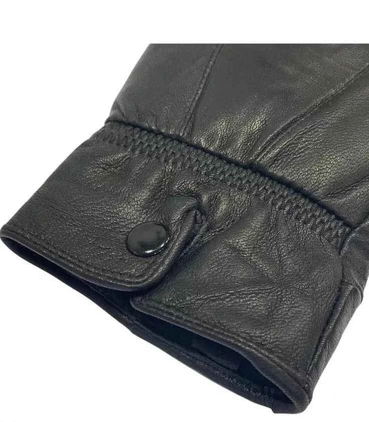 Woodland Leather Women's Gloves Extra Soft Warm Waterproof Touch Screen S/M