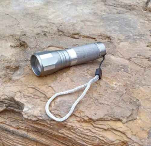 Zoomable & Powerful LED Mini Pocket Pen Torch Flashlight