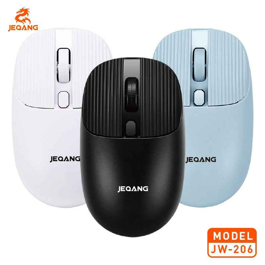 JW-206 Ergonomic Design Lightweight 2.4G Wireless Optical Mini Mouse