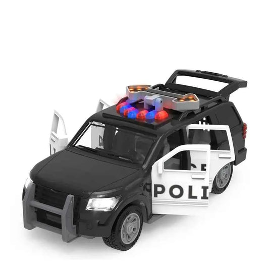 DRIVEN by Battat - Micro Police SUV - Toy Car with Lights and Sound