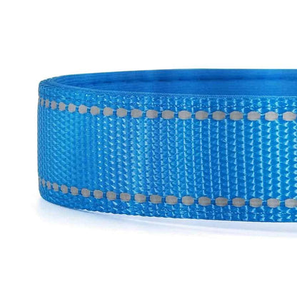 PcEoTllar Soft Dog Collar, Reflective, Nylon Neoprene Padded, Adjustable with Tag