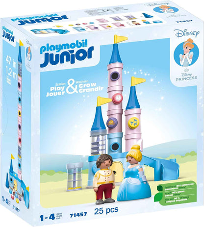 Playmobil 71457 JUNIOR & Disney: Cinderella's Castle playset for children ages 12 months+