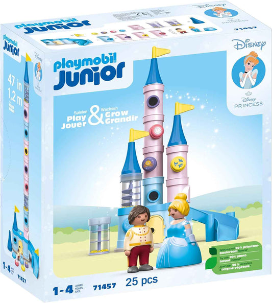 Playmobil 71457 JUNIOR & Disney: Cinderella's Castle playset for children ages 12 months+