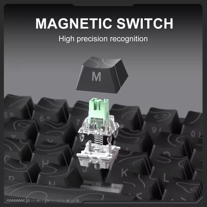 ONIKUMA G67 60% Magnetic Switch Mechanical Gaming Keyboard – Rapid Trigger 0.01mm, 8K Polling Rate, ARGB, HE/TMR Custom Keyboard