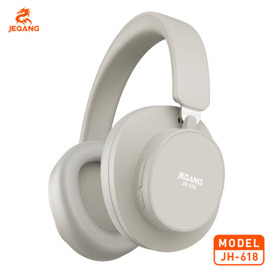 JEQANG JH-618 Wireless Bluetooth ANC Headphones – On-Ear, IPX4 Waterproof, Long Battery Life