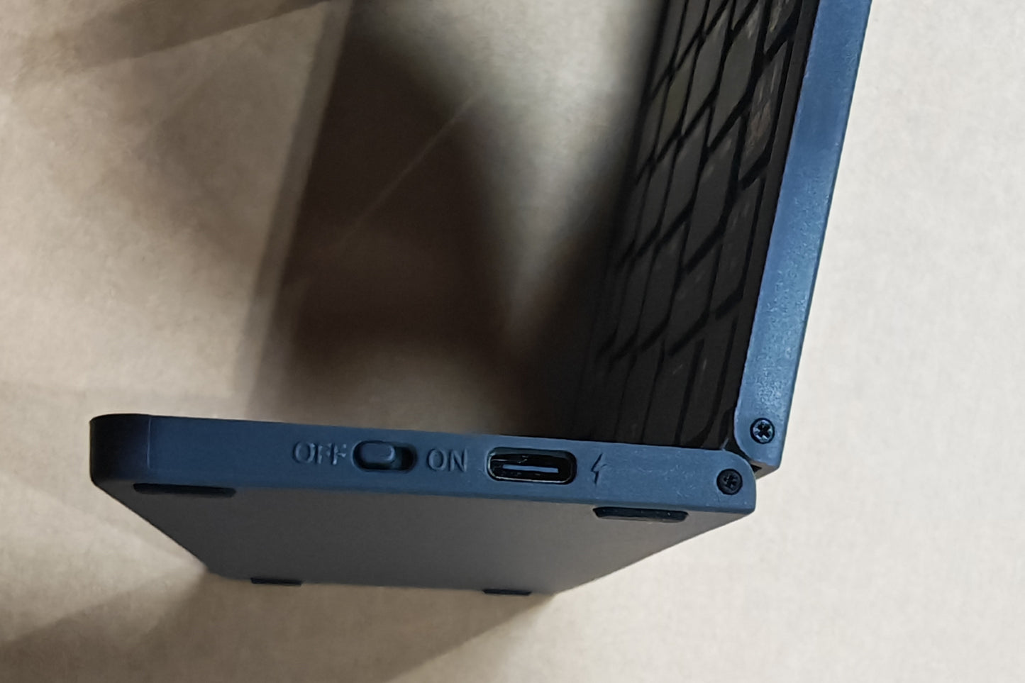 Indena Premium Build Bluetooth Foldable Keyboard, Slim and Compact Energy-saving with Touchpad