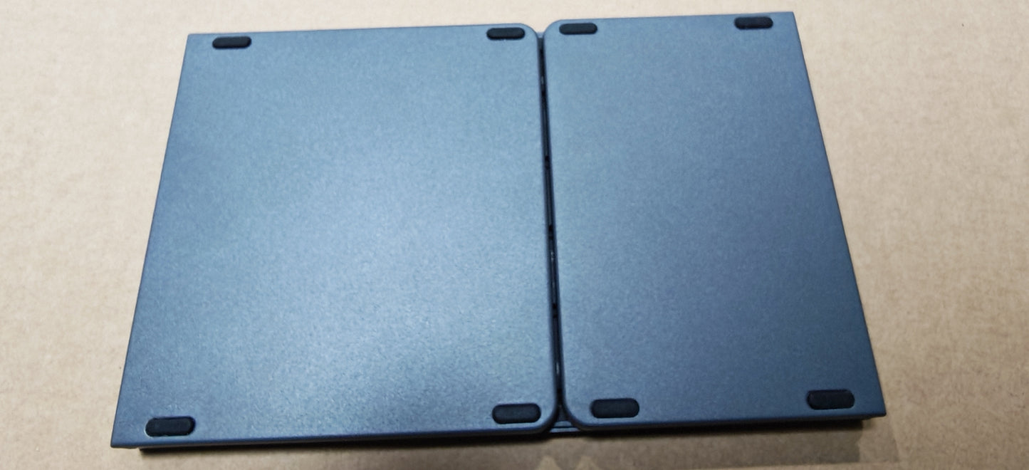 Indena Premium Build Bluetooth Foldable Keyboard, Slim and Compact Energy-saving with Touchpad