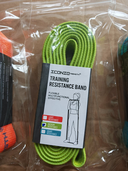 Fabric Resistance Bands Set – Light (3.5kg), Medium (6.5kg), Heavy (10kg) | Strength Training, Stretching & Home Gym Workouts