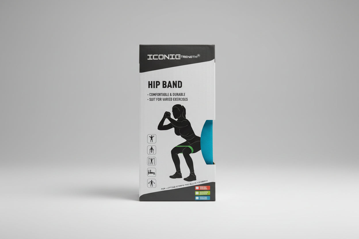 ICONIC STRENGTH
NON-SLIP FABRIC RESISTANCE BANDS
Light • Medium • Heavy
10kg | 15kg | 20kg
Built for Glutes & Hips