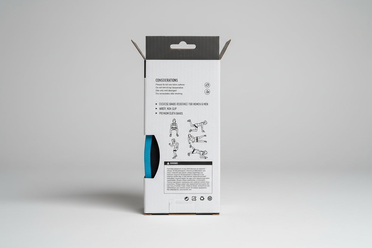 Iconic Strength Fabric Resistance Bands Set – Non-Slip Silicone Grip Glute & Hip Workout Bands – Light 10kg, Medium 15kg, Heavy 20kg – Premium Home & Gym Strength Training