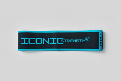 Iconic Strength Fabric Resistance Bands Set – Non-Slip Silicone Grip Glute & Hip Workout Bands – Light 10kg, Medium 15kg, Heavy 20kg – Premium Home & Gym Strength Training