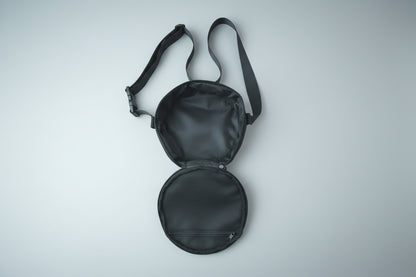 Iconic Strength Mini Gym Bag – Plate-Style Fitness Crossbody for Lifting Gear, Bands & Daily Essentials