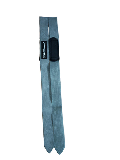 Iconic Strength Genuine Leather Lifting Straps – Heavy-Duty Grip Support for Weightlifting & Strength Training