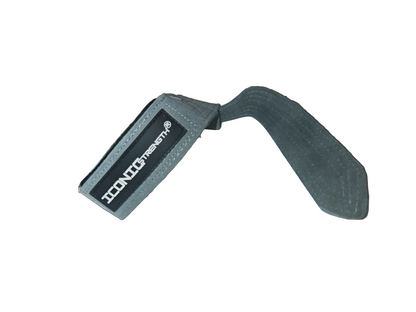 Iconic Strength Genuine Leather Lifting Straps – Heavy-Duty Grip Support for Weightlifting & Strength Training