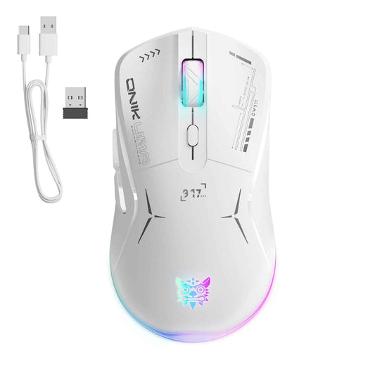 ONIKUMA CW917 Gaming Wireless 2.4ghz Mouse RGB Backlit Lighting, 4800 DPI