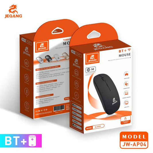 JW-AP04 Slim Rechargeable Optical Bluetooth Mouse