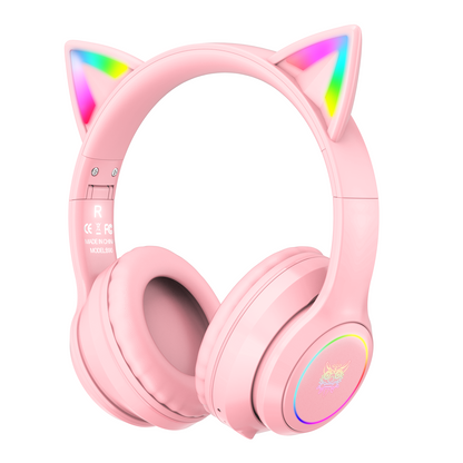 Wireless Bluetooth cat ear headphones