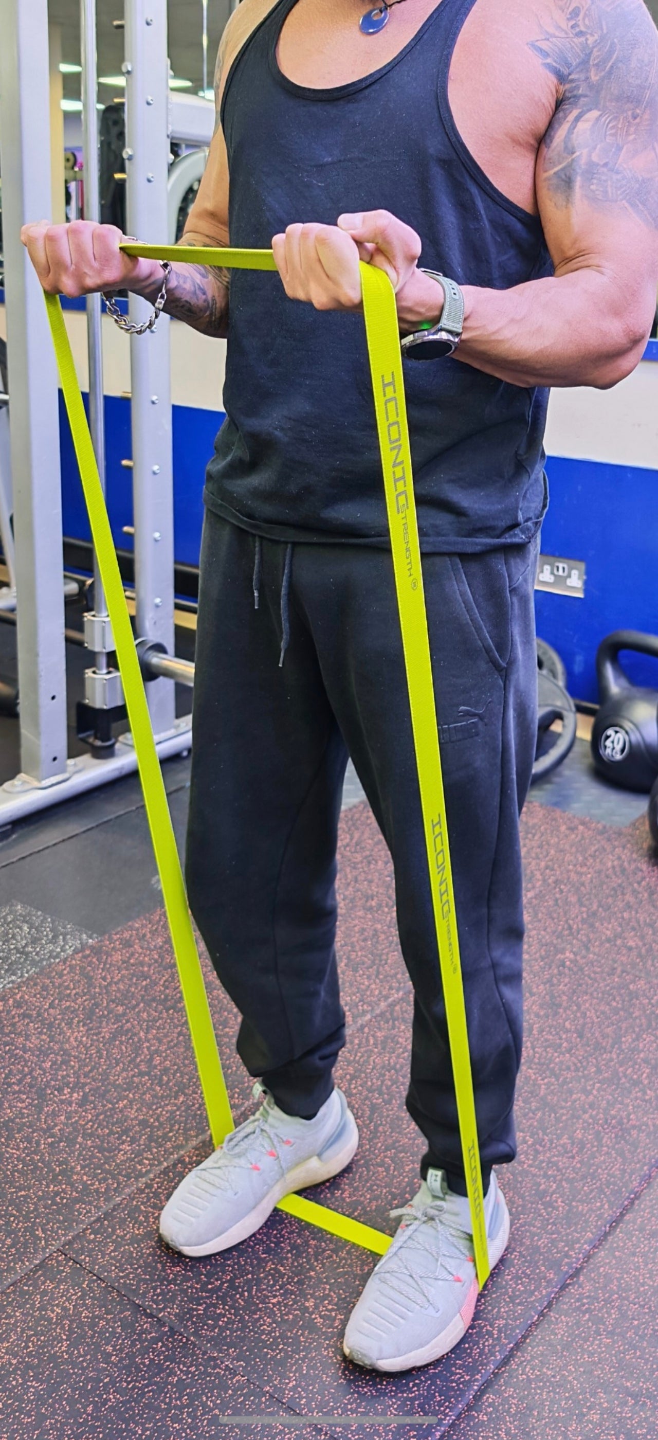 Fabric Resistance Bands Set – Light (3.5kg), Medium (6.5kg), Heavy (10kg) | Strength Training, Stretching & Home Gym Workouts