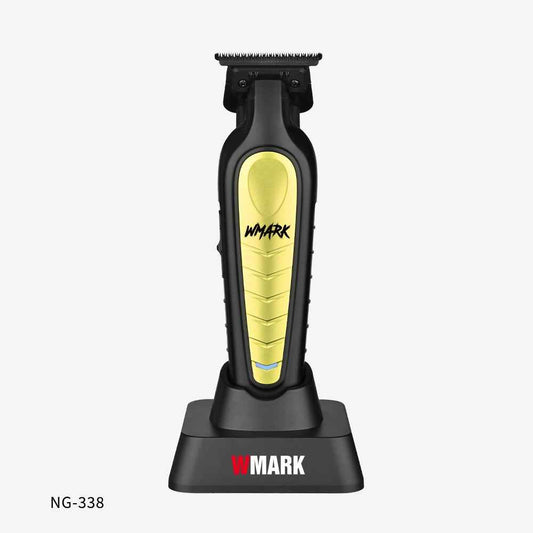 WMARK NG-338 Hair Trimmer for Men DLC Blade with Base Charger Cordless Professional Finishing Machine