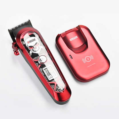 WMARK NG-130 Salon Series Professional Wireless Charging Digital Display Cordless Hair Clipper