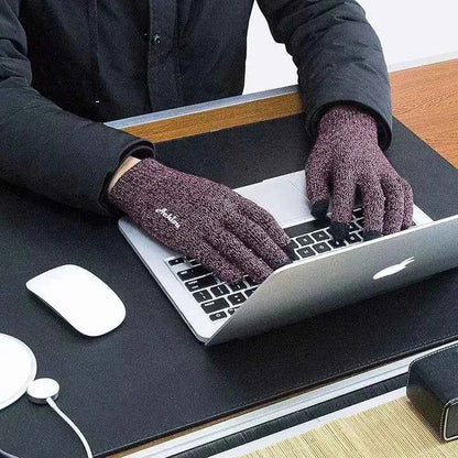 Achiou Winter Gloves- Men Women, Touch Screen Warm Gloves Thermal Soft Lining