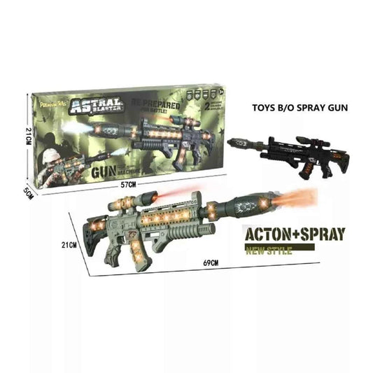ASTRAL BLASTER BE PREPARED FOR BATTLE LIGHT ANS SOUND MACHINE GUN