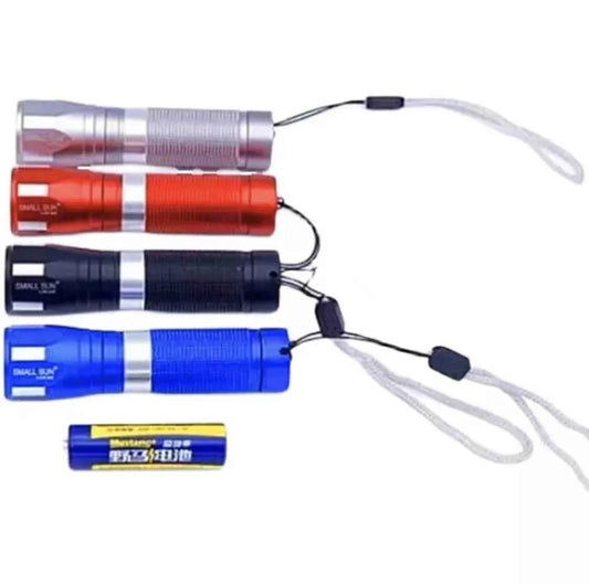 Zoomable & Powerful LED Mini Pocket Pen Torch Flashlight