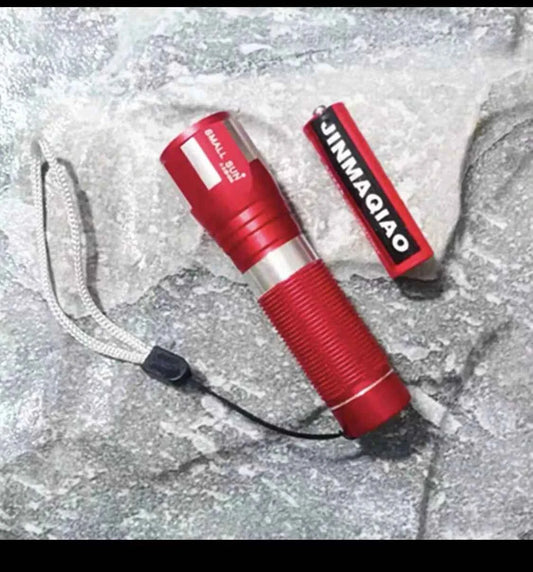 Zoomable & Powerful LED Mini Pocket Pen Torch Flashlight