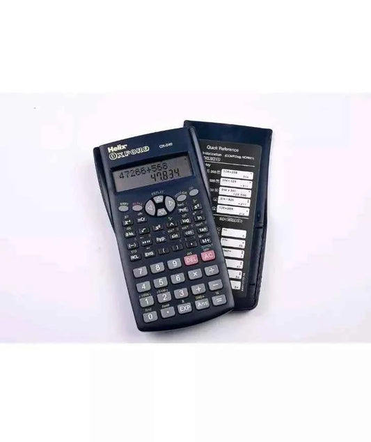 Helix Oxford Scientific Calculator ~ 240 Functions Model RC2072 (Includes Batteries)