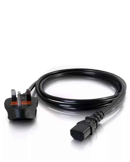 C2G 88513 2 Metre UK Power Cable (IEC320C13 to BS 1363) 6 Foot Kettle Lead