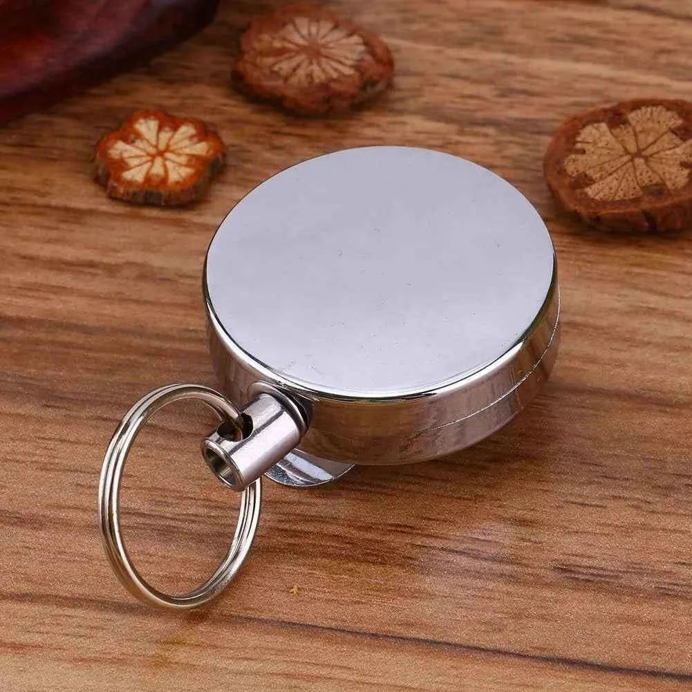 Heavy Duty Retractable Badge Holder Reel Metal ID Badge Holder