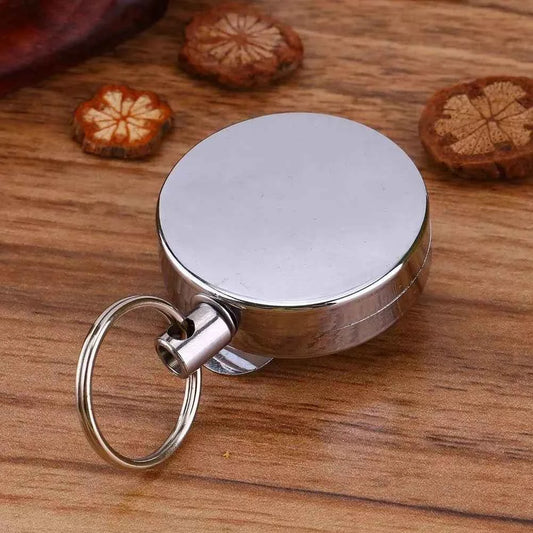Heavy Duty Retractable Badge Holder Reel Metal ID Badge Holder