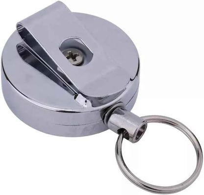 Heavy Duty Retractable Badge Holder Reel Metal ID Badge Holder