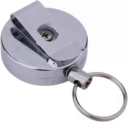 Heavy Duty Retractable Badge Holder Reel Metal ID Badge Holder