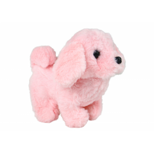 Walking Dog Interactive Toy Barking Pink - TechnRest