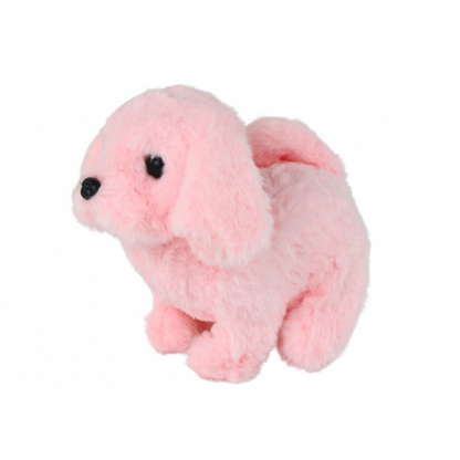 Walking Dog Interactive Toy Barking Pink - TechnRest