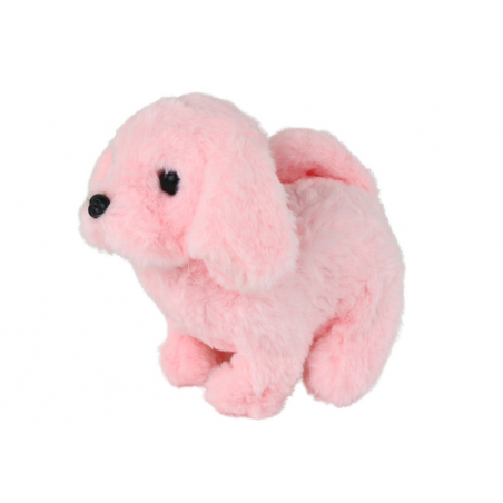 Walking Dog Interactive Toy Barking Pink - TechnRest